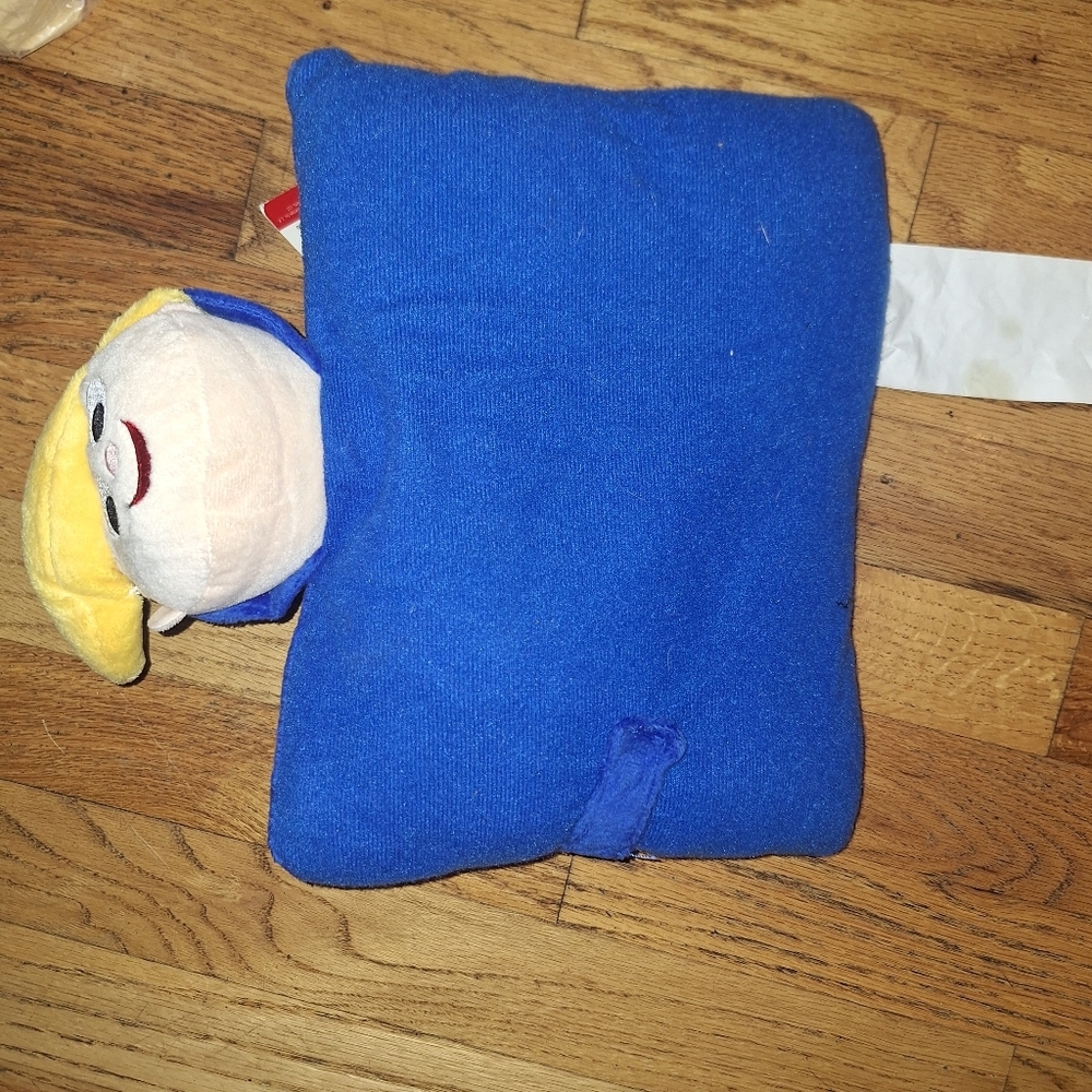 Rudolph Hermie Dentist Pillow Plush Fold Up Christmas Tags 50 Years - Picture 5 of 8